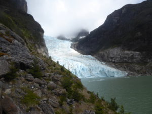 Le glacier Serrano