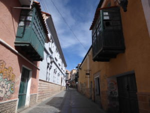 Une rue à Potosi