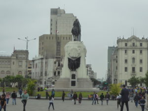 dans le centre de Lima