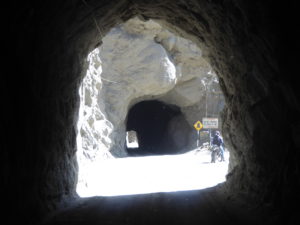 Un des 35 tunnels 